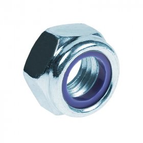 Гайка М8 с контрящим кольцом (DIN 985) (200 шт/уп)
