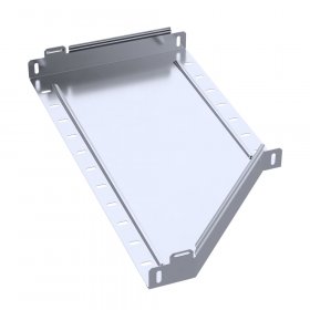 Переходник левый Стандарт INOX (AISI 316) 600х400х50 (0,8 мм) Промрукав