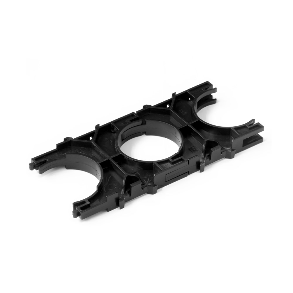 Кластер для двустенных труб d63 мм наборный, двухсторонний (1шт/уп) Промрукав