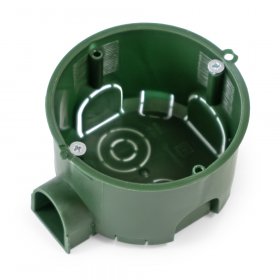 Коробка установочная 80-0560С безгалогенная (HF) 68х45 с саморезами (200шт/кор) Промрукав