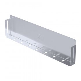 Заглушка лотка Стандарт INOX (AISI 316) 400х100 (0,7 мм) Промрукав