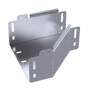 Переходник левый Стандарт INOX (AISI 316) 200х100х100 (0,7 мм) Промрукав