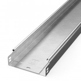 Лоток неперфорированный Стандарт INOX (AISI 304) 150х50х3000 (0,8 мм) (3 м/уп) Промрукав