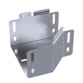 Переходник левый Стандарт INOX (AISI 316) 150х100х100 (0,7 мм) Промрукав