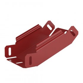 Угол вертикальный внутренний 45 градусов Стандарт 100х50 RAL (0,7 мм) Промрукав