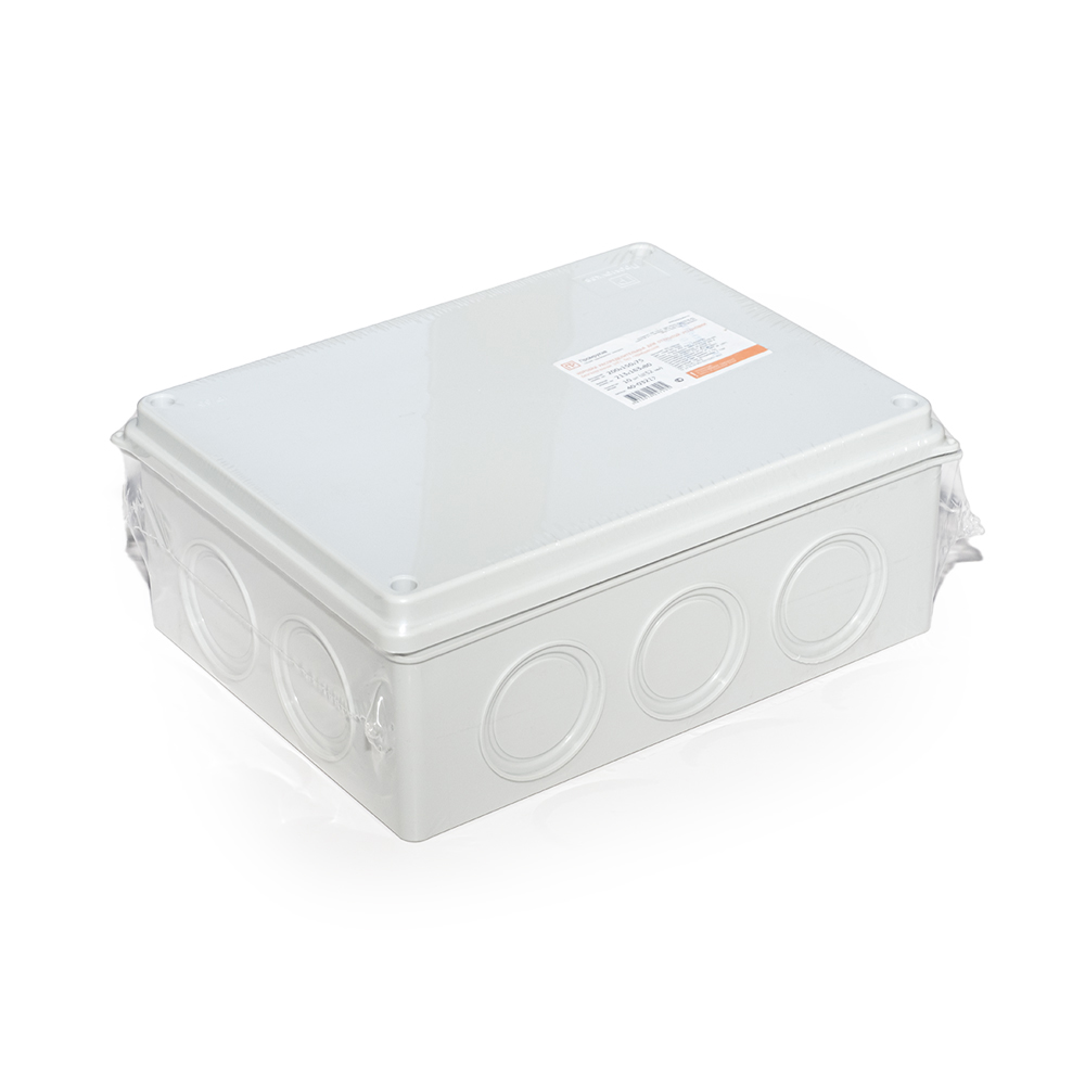 Коробка распределительная 40-03215 для о/п безгалогенная (HF) атмосферостойкая 200х150х75 б/г (16шт/кор) Промрукав
