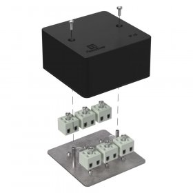 Коробка огнестойкая для кабель-канала 40-0460-FR2.5-12 Е15-Е120 RAL9005 85х85х45 (44 шт/кор) Промрукав