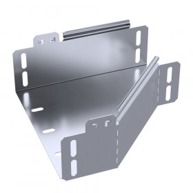 Переходник левый Стандарт INOX (AISI 316) 200х100х80 (0,7 мм) Промрукав