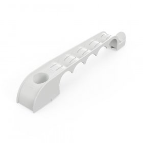 Держатель труб для прямого монтажа односторонний на 5 мест серый d20 (20шт/160шт уп/кор) Промрукав