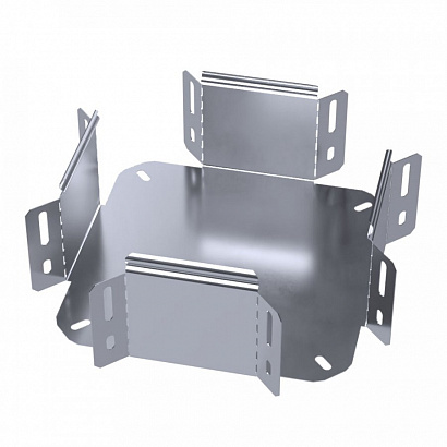 Ответвитель Х-образный Стандарт INOX (AISI 316) 100х100 (0,7 мм) Промрукав