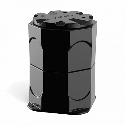 Пластиковый колодец КС Микро H540 (H=540 мм, d=378 мм, Dкр=355 мм)