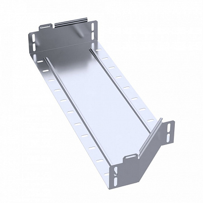 Переходник левый Стандарт INOX (AISI 316) 600х500х80 (0,8 мм) Промрукав