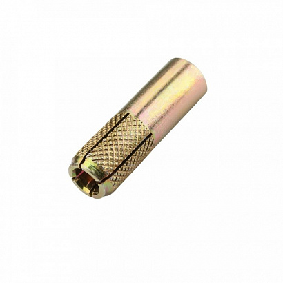 Анкер забивной стальной (цанга) М10 12х40 (100 шт/уп) INOX Промрукав
