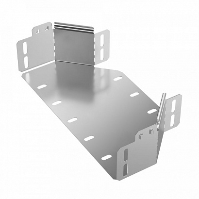 Переходник симметричный Стандарт INOX (AISI 304) 300х200х80 (0,7 мм) Промрукав