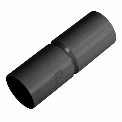 Патрубок-муфта черная d32 мм (5шт/200шт уп/кор) Промрукав