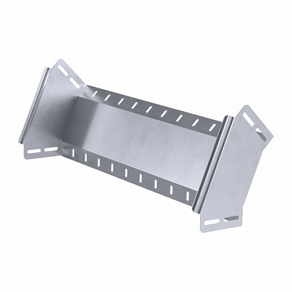 Угол вертикальный внешний 90 градусов Стандарт INOX (AISI 316) 600х100 (0,8 мм) Промрукав