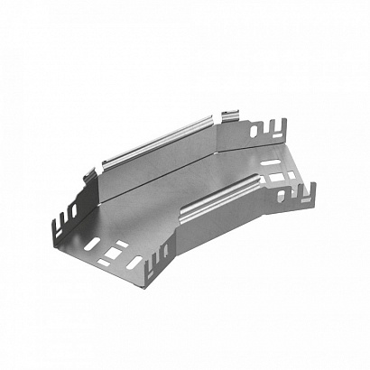 Угол горизонтальный 45 градусов Профи INOX (AISI 304) 150х80 (1,0 мм) Промрукав