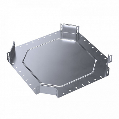 Ответвитель Х-образный Стандарт INOX (AISI 316) 400х80 (0,8 мм) Промрукав