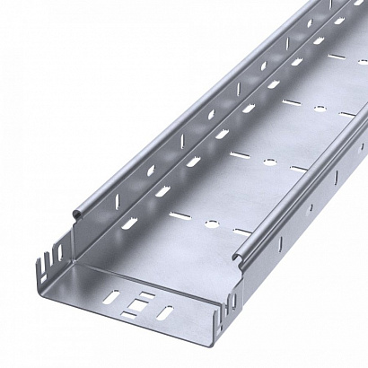 Лоток перфорированный Профи INOX (AISI 316) 150х50х6000 (1,2 мм) (12 м/уп) Промрукав
