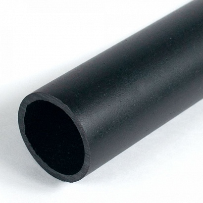 Труба гладкая ПНД 3-х метровая тяжелая d25 мм черная (2,3мм) (120м/уп) Промрукав