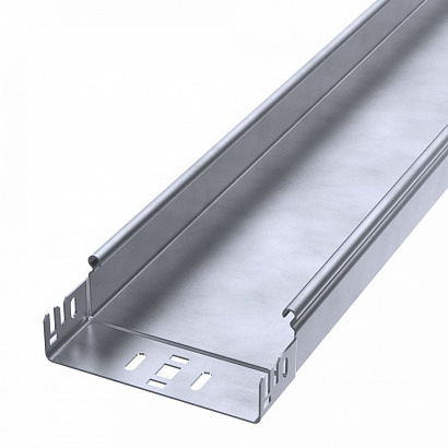 Лоток неперфорированный Профи INOX (AISI 316) 150х50х3000 (1,0 мм) (6 м/уп) Промрукав