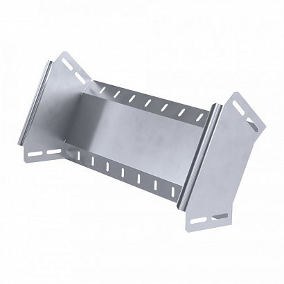 Угол вертикальный внешний 90 градусов Стандарт INOX (AISI 316) 500х100 (0,8 мм) Промрукав