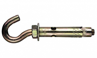 Анкерный болт с крюком М8 10х60 (50шт/уп)