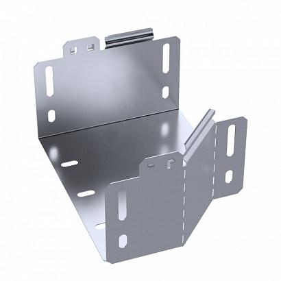 Переходник левый Стандарт INOX (AISI 316) 200х150х100 (0,7 мм) Промрукав