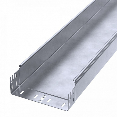 Лоток неперфорированный Профи INOX (AISI 316) 200х80х6000 (1,0 мм) (12 м/уп) Промрукав