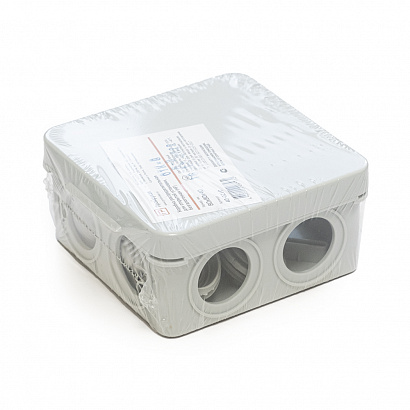 Коробка распределительная 40-0210 для о/п безгалогенная (HF) 80х80х40 (105шт/кор) Промрукав