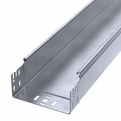 Лоток неперфорированный Профи INOX (AISI 316) 150х80х6000 (1,0 мм) (12 м/уп) Промрукав