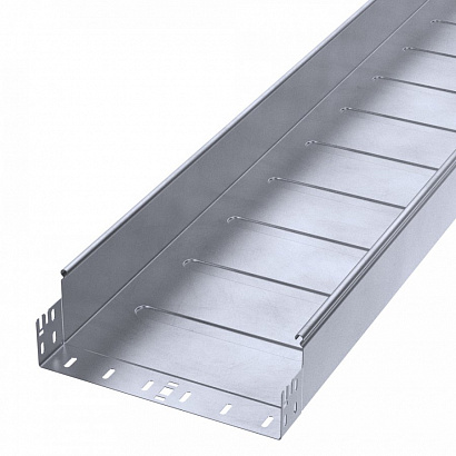 Лоток неперфорированный Профи INOX (AISI 316) 300х100х6000 (1,2 мм) (12 м/уп) Промрукав