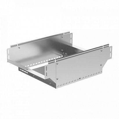 Ответвитель Т-образный вертикальный Стандарт INOX (AISI 304) 400х100 (0,7 мм) Промрукав