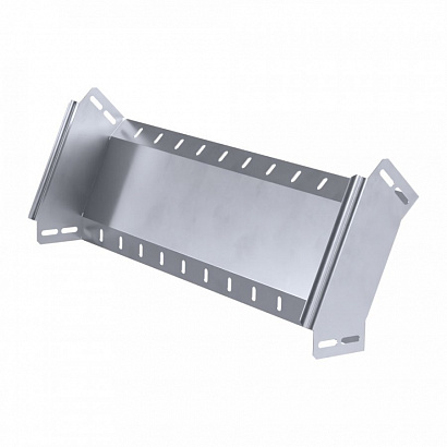 Угол вертикальный внешний 90 градусов Стандарт INOX (AISI 316) 600х80 (0,8 мм) Промрукав