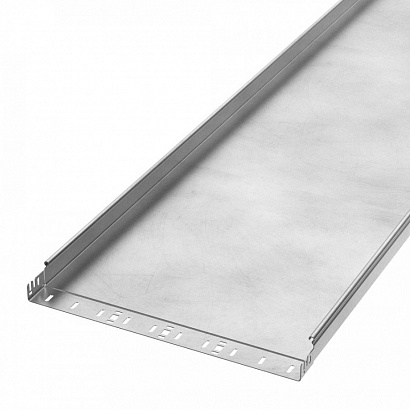 Лоток неперфорированный Профи INOX (AISI 304) 500х50х6000 (1,5 мм) (12 м/уп) Промрукав