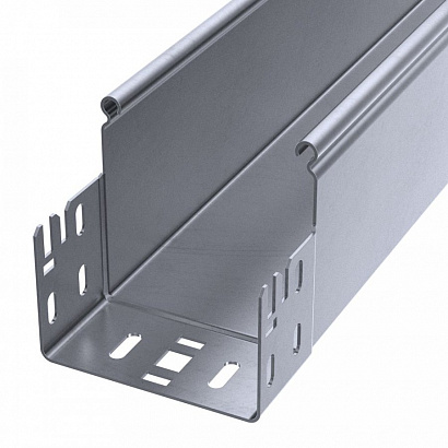 Лоток неперфорированный Профи INOX (AISI 316) 100х100х6000 (1,2 мм) (12 м/уп) Промрукав