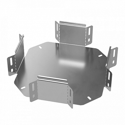 Ответвитель Х-образный Стандарт INOX (AISI 304) 150х100 (0,7 мм) Промрукав