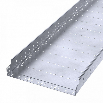 Лоток перфорированный Профи INOX (AISI 316) 500х100х6000 (2,0 мм) (12 м/уп) Промрукав
