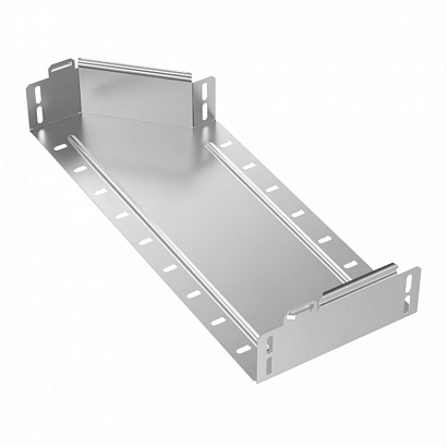 Переходник правый Стандарт INOX (AISI 304) 600х400х80 (0,8 мм) Промрукав