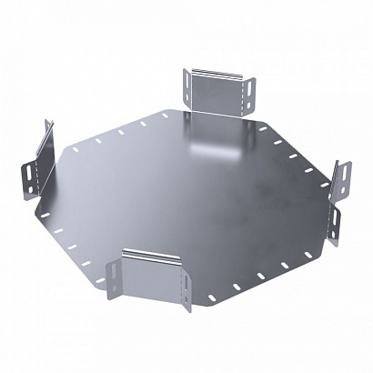 Ответвитель Х-образный Стандарт INOX (AISI 316) 300х100 (0,8 мм) Промрукав