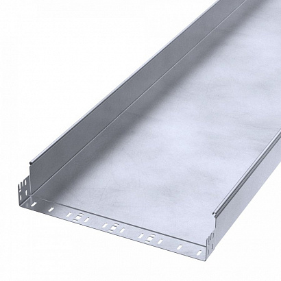 Лоток неперфорированный Профи INOX (AISI 316) 500х100х6000 (2,0 мм) (12 м/уп) Промрукав