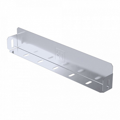 Заглушка лотка Стандарт INOX (AISI 316) 300х50 (0,7 мм) Промрукав